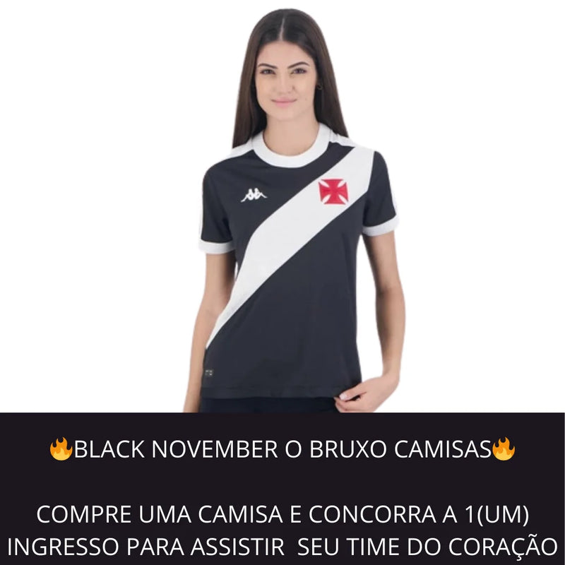 Camisa Feminina Vasco I 2024/25 - Torcedor