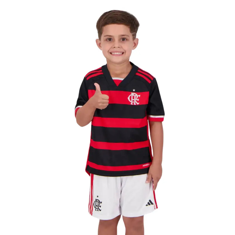 Conjunto Infantil  Flamengo I - Lançamento 2024/25