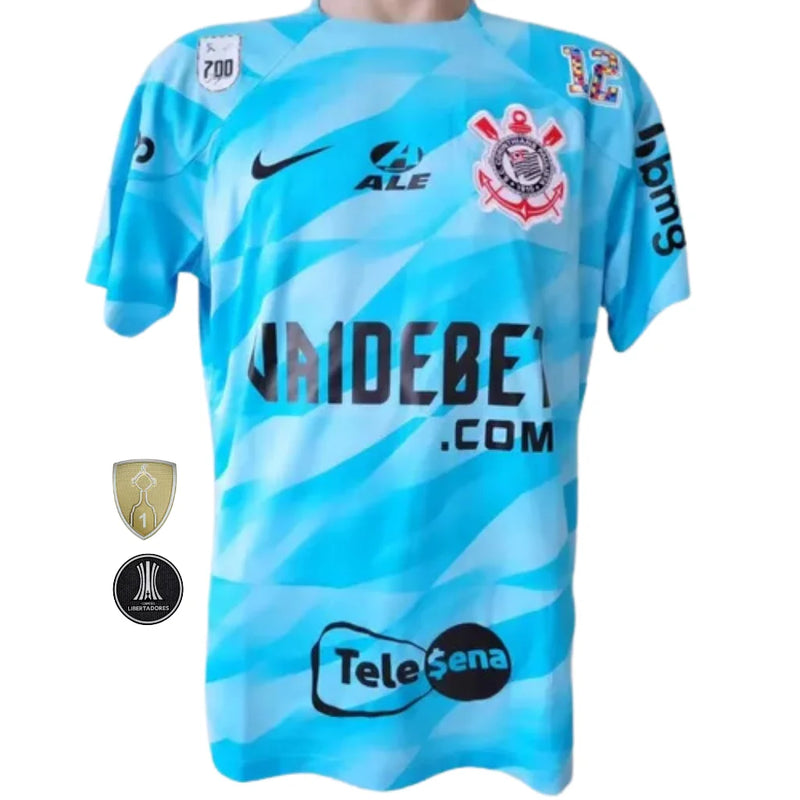 Camisa Goleiro Corinthians 23/24 Masculina - Azul