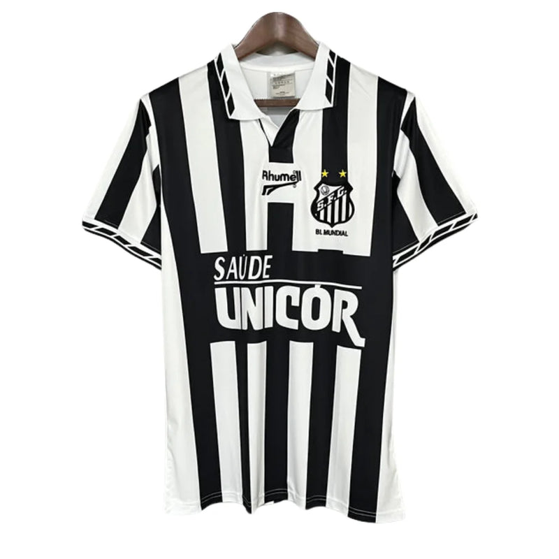 Camisa Masculina Retrô Santos away 1996