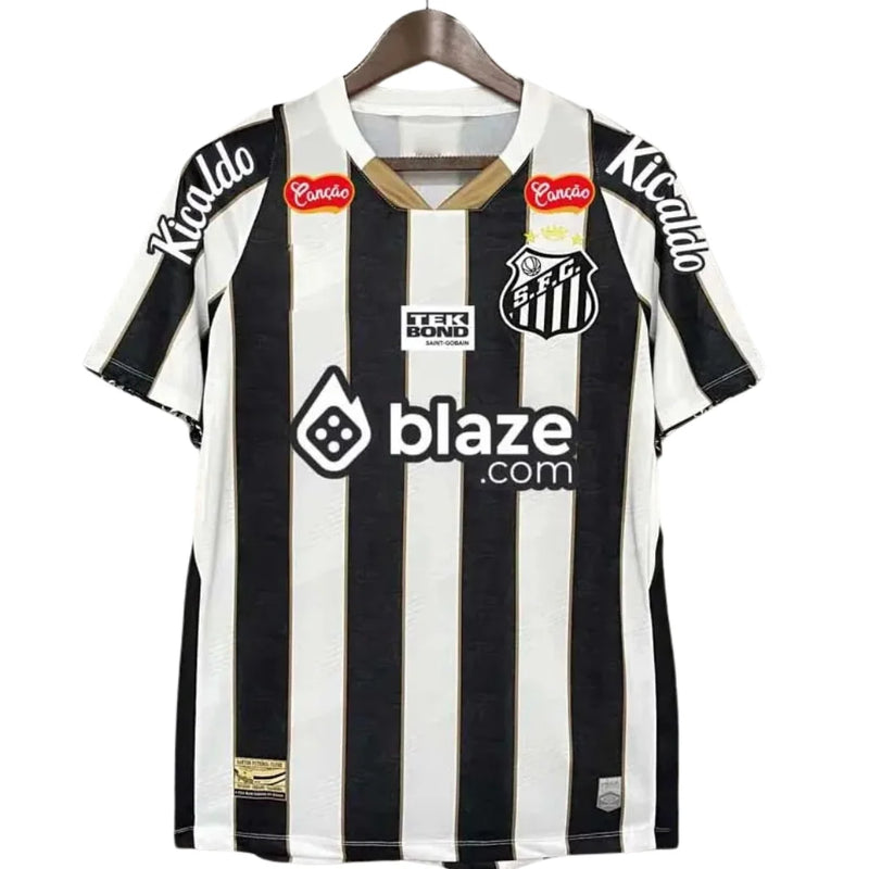 Camisa Masculina 2024/25 Santos Away - Todos os Patrocínios