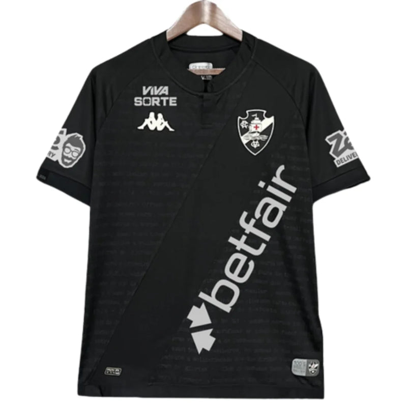 Camisa Vasco III 24/25  Kombat  Masculina - Preto