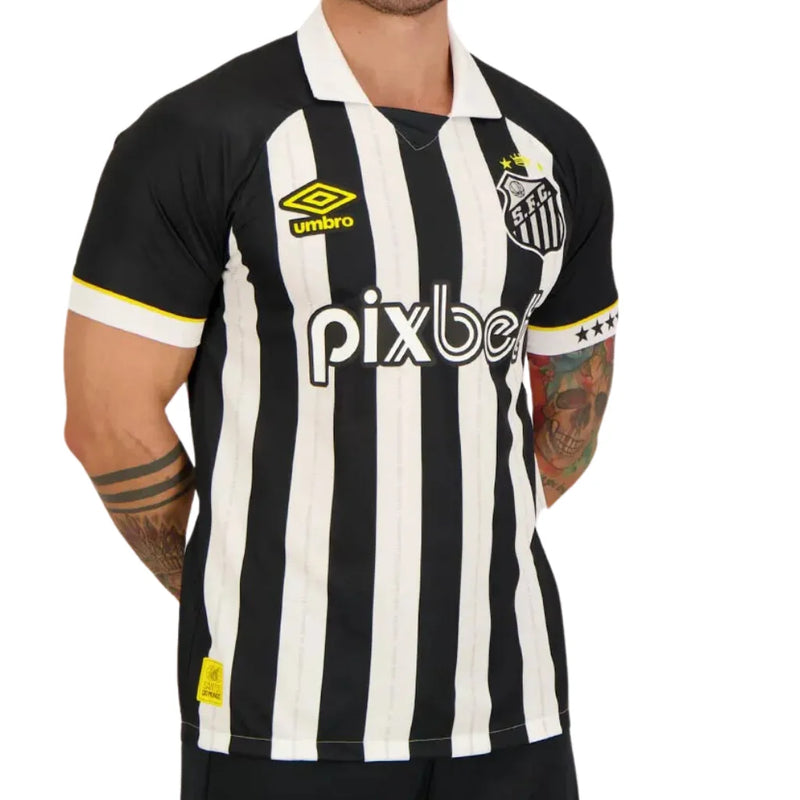 Camisa Masculina Santos I 2023 - Torcedor