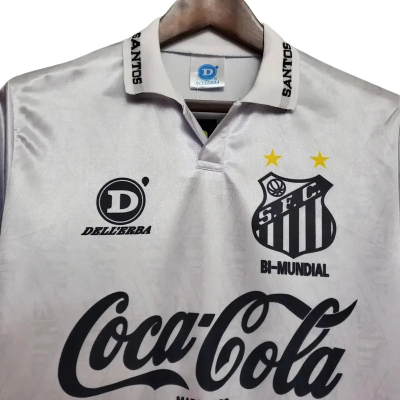 Camisa Masculina Retrô Santos Home 1993/94