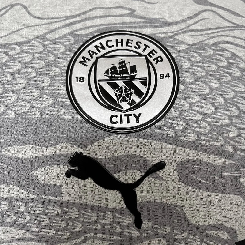 Camisa Masculina Manchester City Branco Edição Especial 2023/24