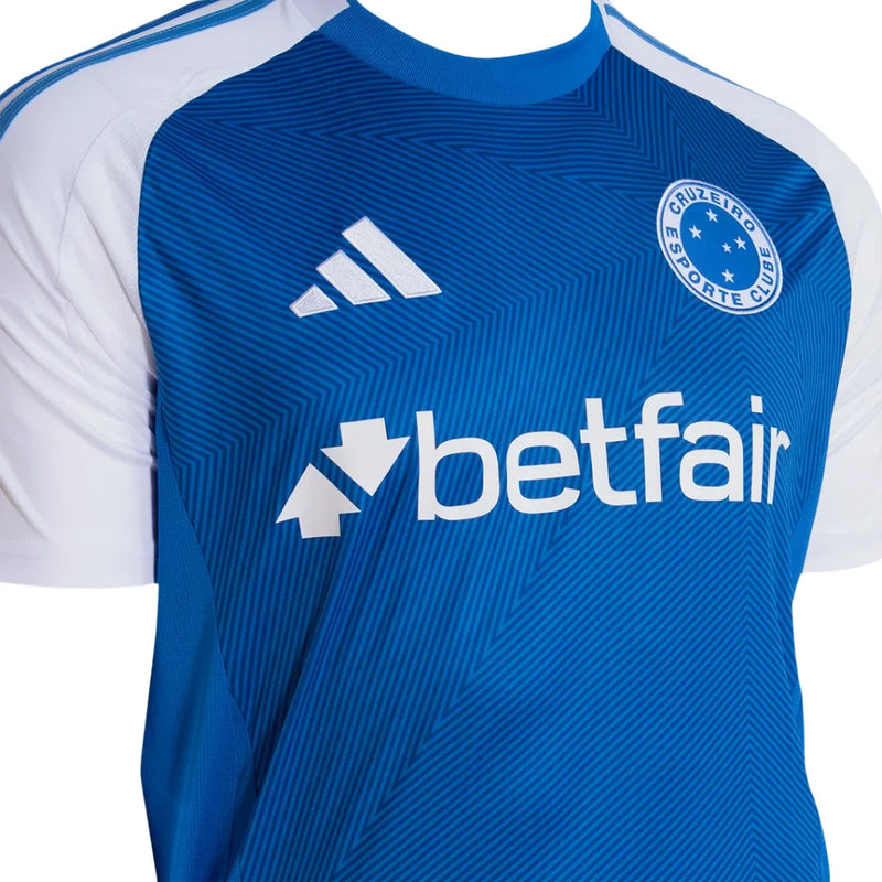 LANÇAMENTO Camisa Masculina Cruzeiro I 2025/26