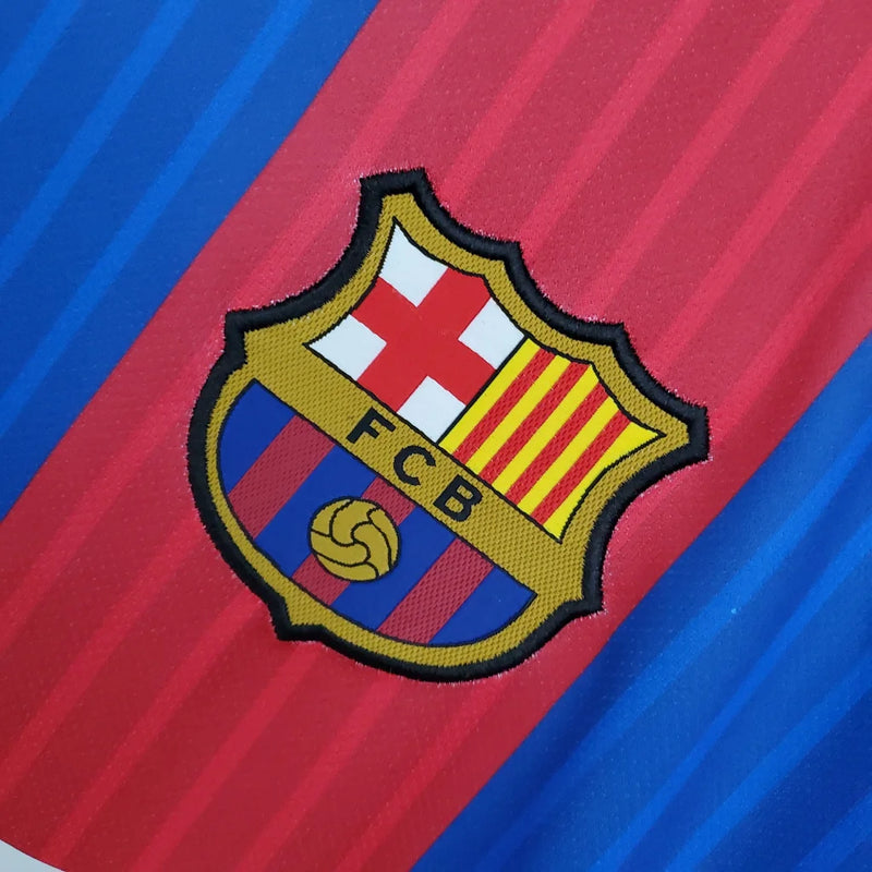 Camisa Masculina Retrô Barcelona 2016/17