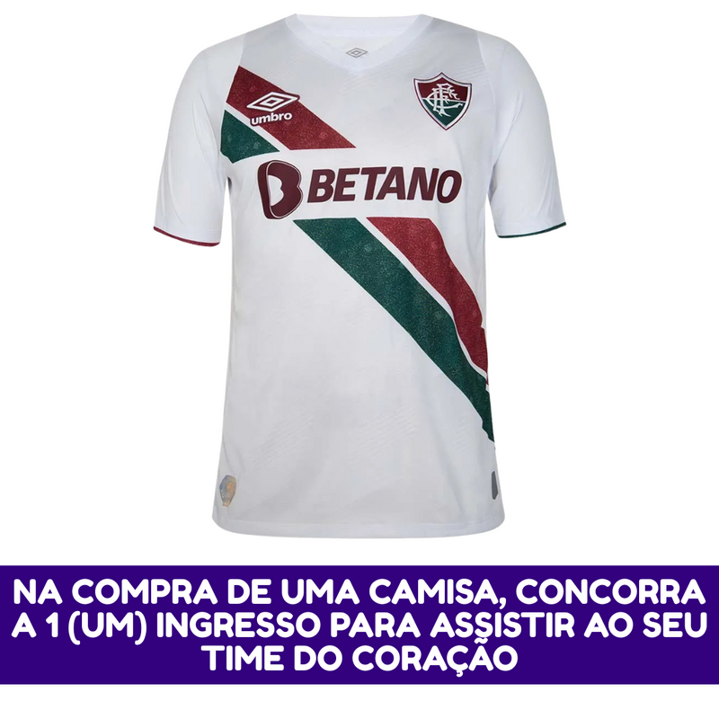 Camisa Masculina Fluminense II 2024/25 - Torcedor