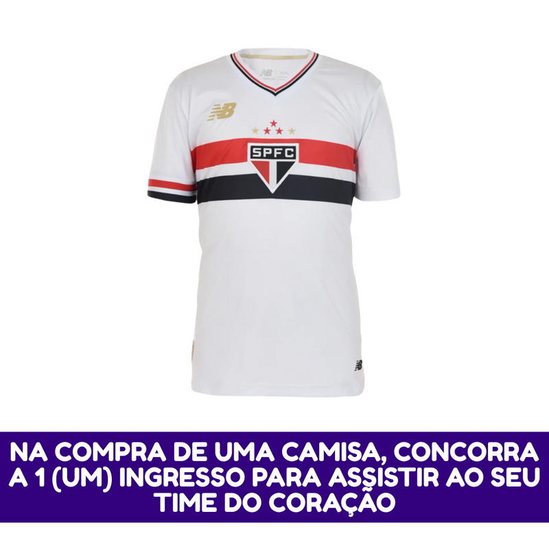 Camisa Masculina São Paulo I 2024/25