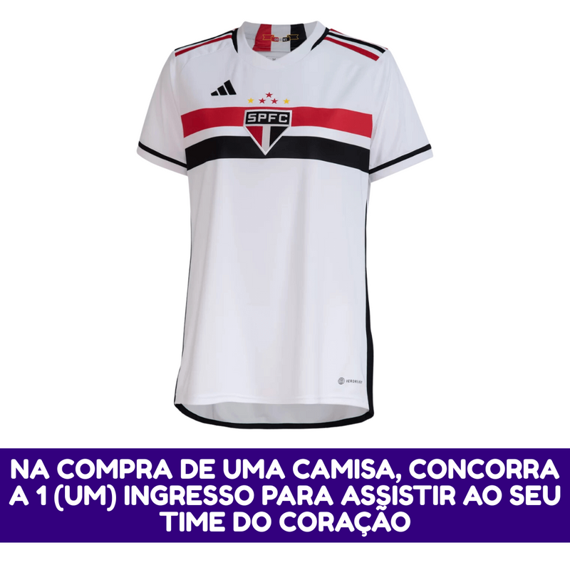 Camisa Feminina São Paulo I 2023/24 - Torcedor