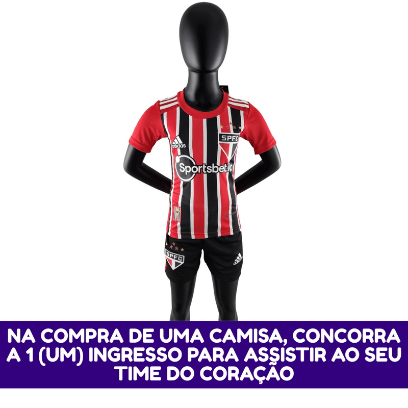 Conjunto Infantil São Paulo II 2022/23 - Torcedor