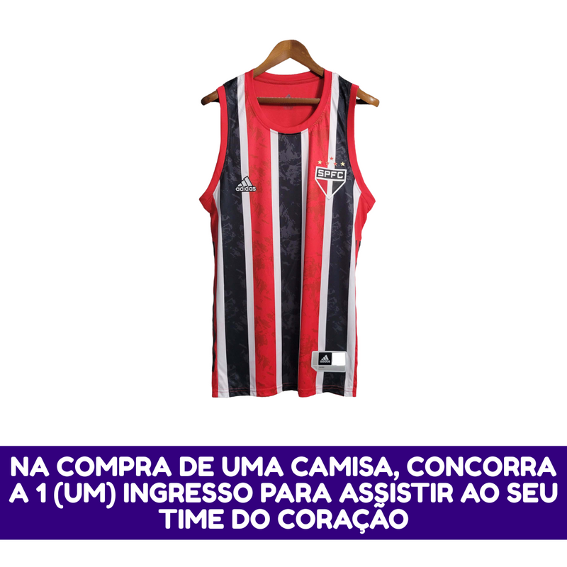 Camiseta Masculina São Paulo I 20/21 Exclusiva NBA