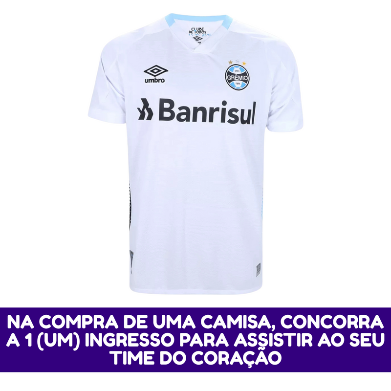 Camisa Masculina Grêmio II 2023/24 - Torcedor