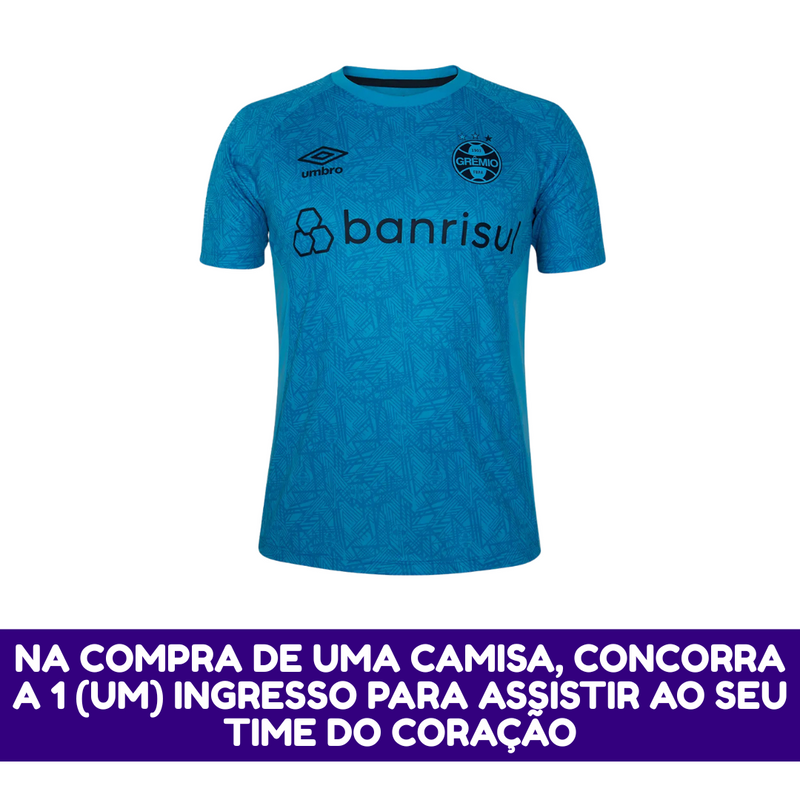 Camisa Masculina Grêmio I 2023/24 - Treino