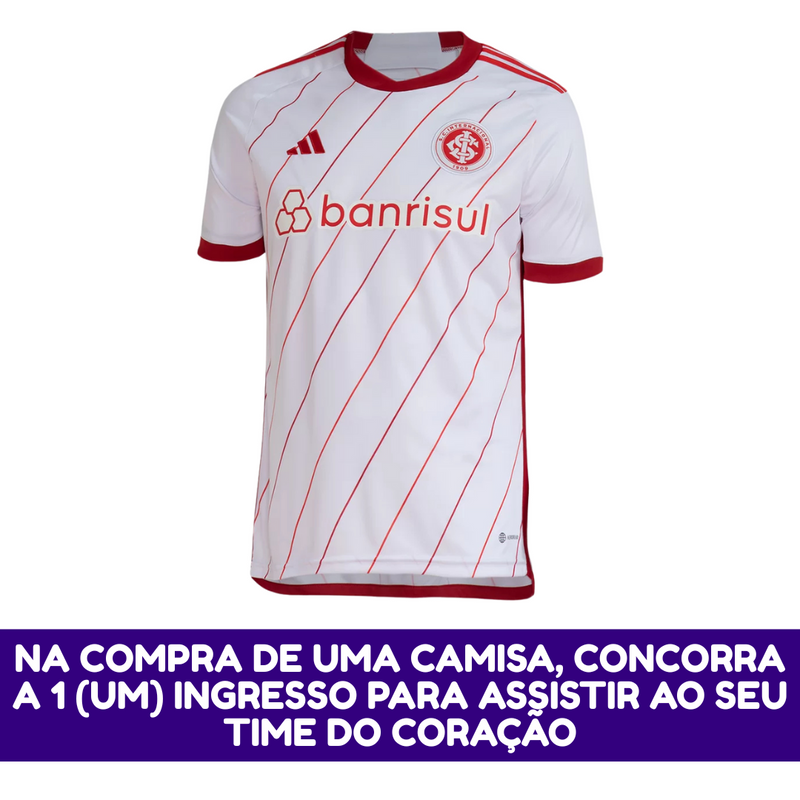 Camisa Masculina Internacional II 2023/24 - Torcedor