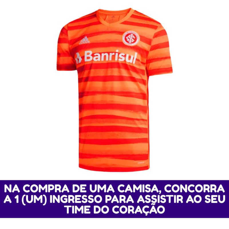 Camisa Masculina Internacional III 2021/22 - Torcedor