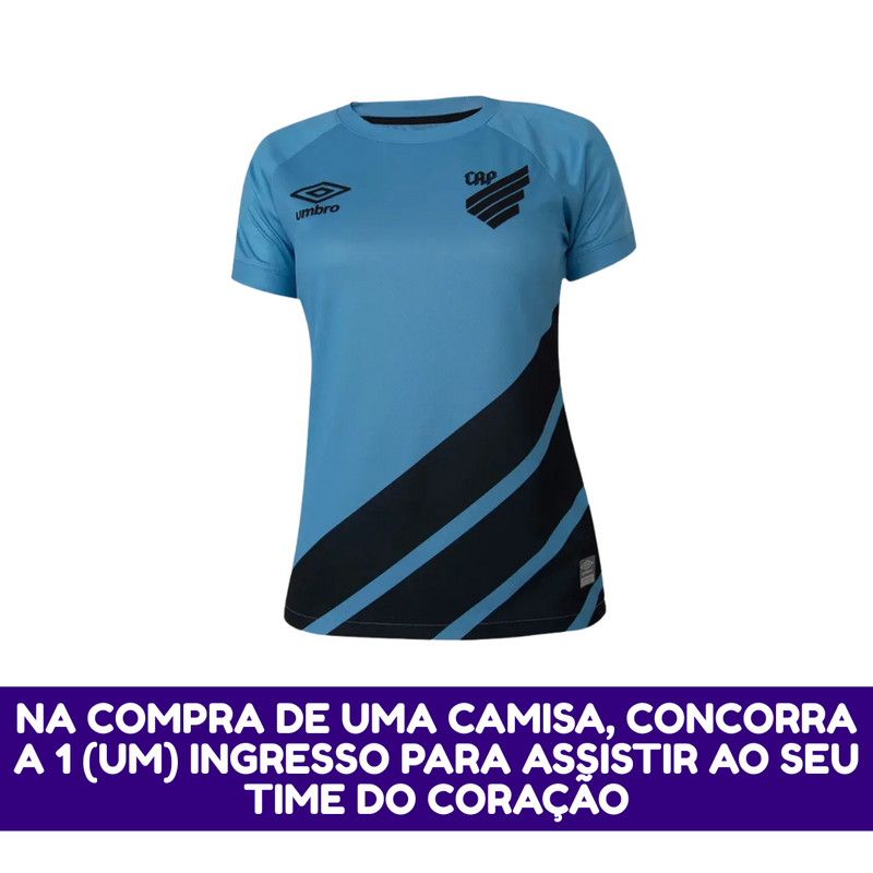 Camisa Feminina Athletico Paranaense II 2023/24 - Torcedor