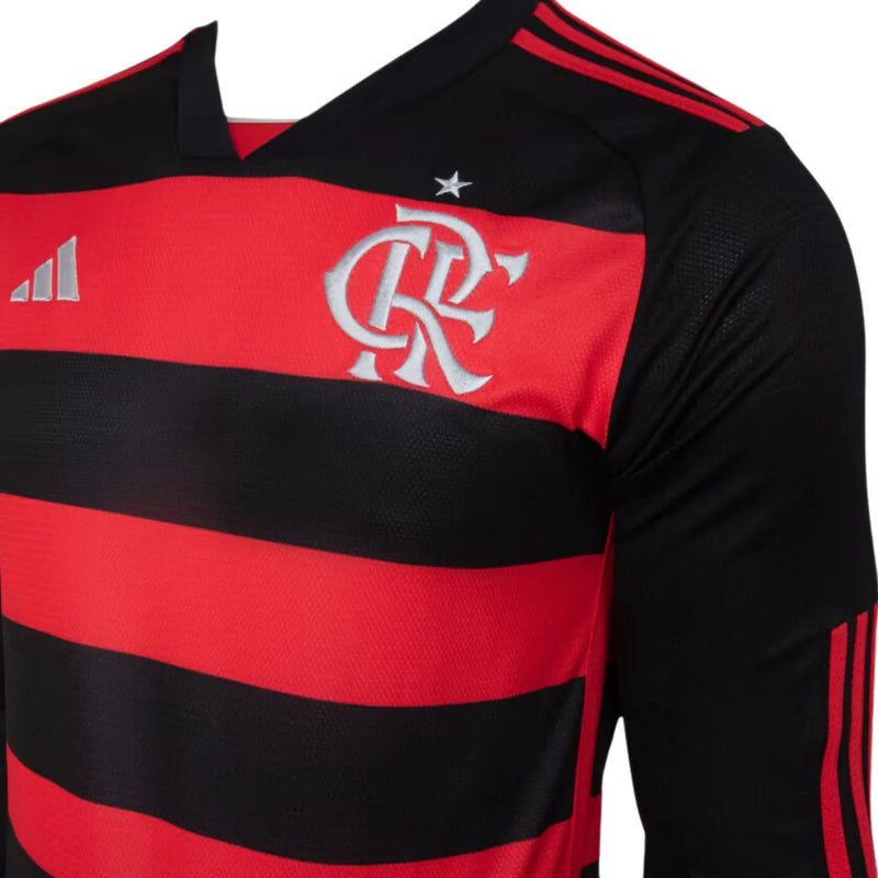 Camisa Flamengo Manga Longa Masculina