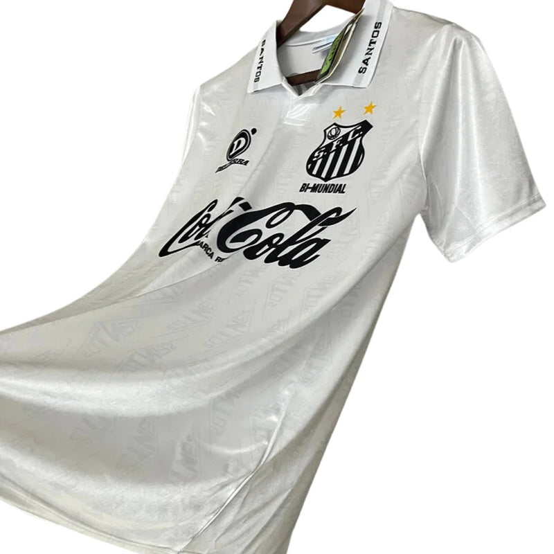 Camisa Masculina Retrô Santos Home 1993/94