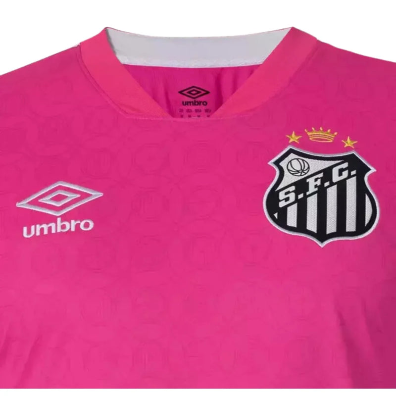 Camisa Umbro Santos 2023/24 - Outubro Rosa