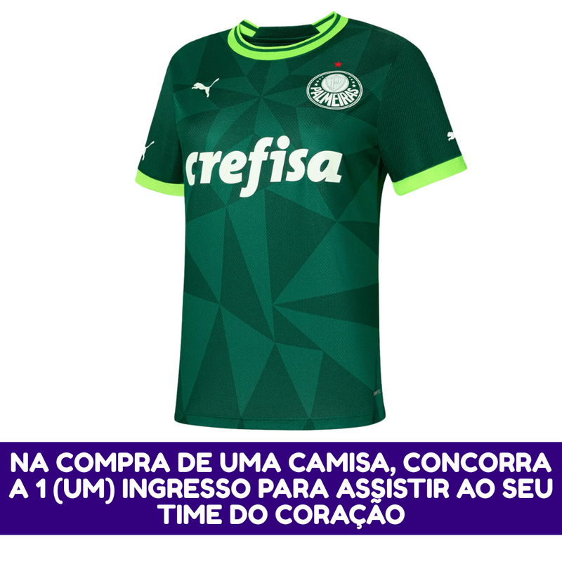 Camisa Palmeiras I 2023/24 Feminina - Torcedor