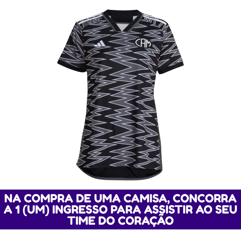 Camisa Feminina Atlético Mineiro III 2024/25 - Torcedor