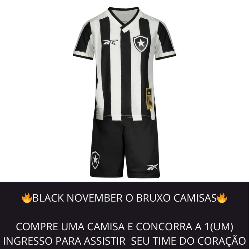 Conjunto Infantil Botafogo 2024/25 - Torcedor