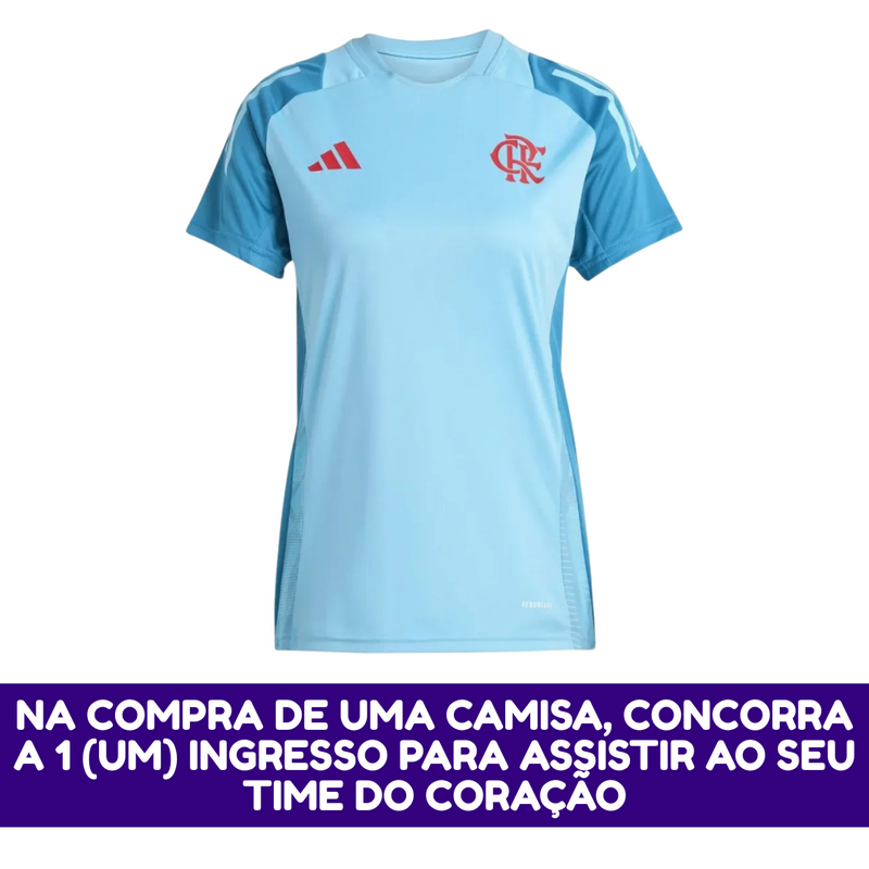 Camisa Feminina Flamengo Treino 2025