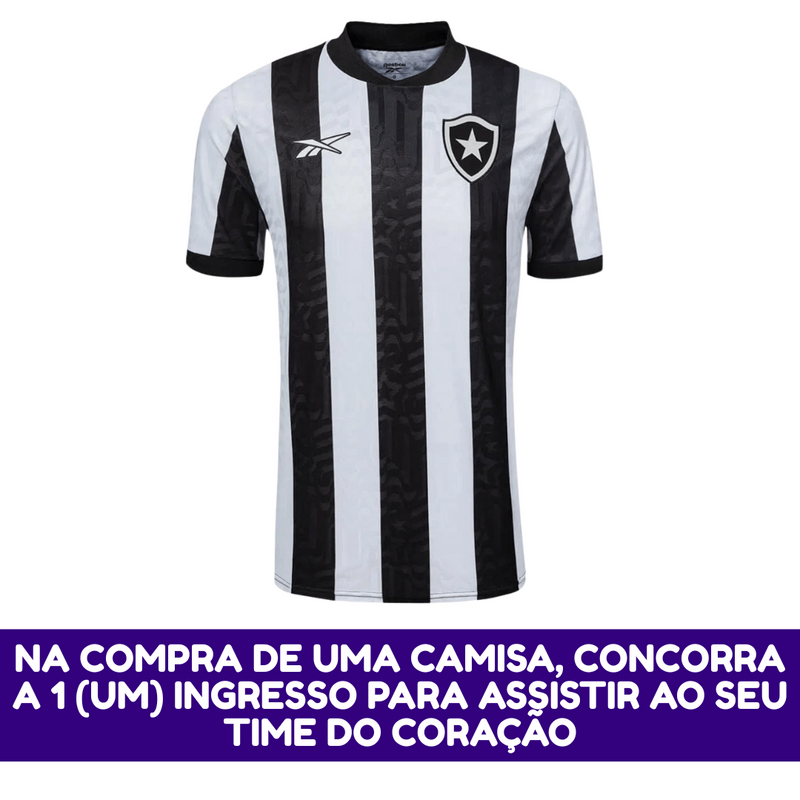 Camisa Masculina Botafogo I 2023/24 - Torcedor
