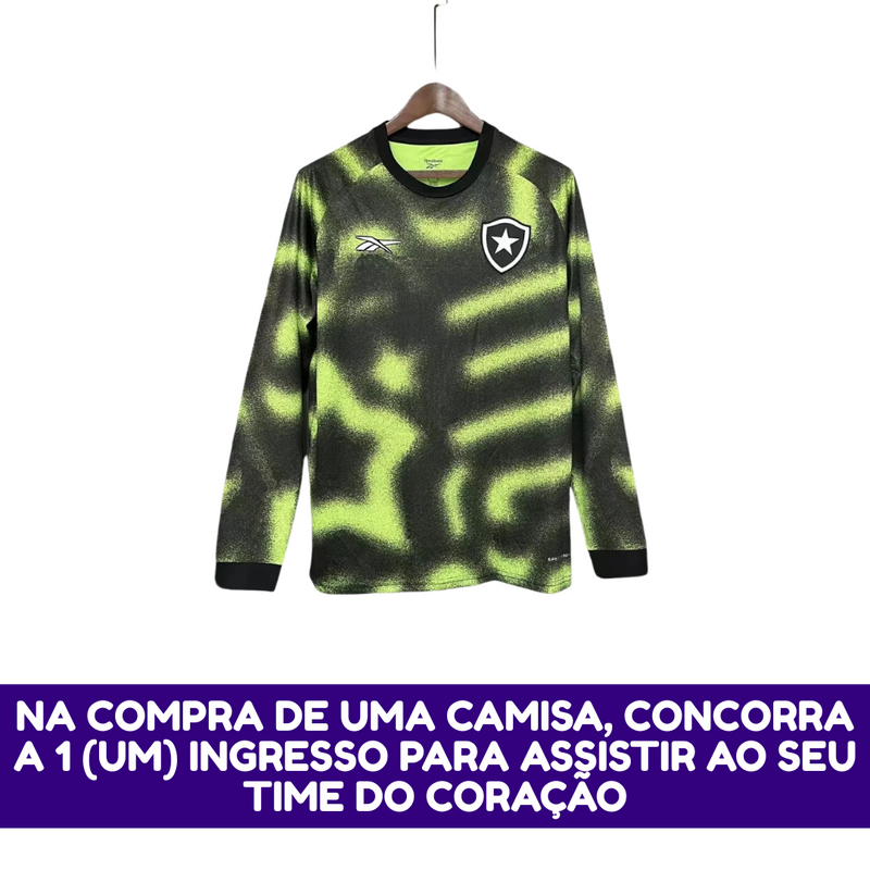 Camisa Botafogo Manga Longa Masculina