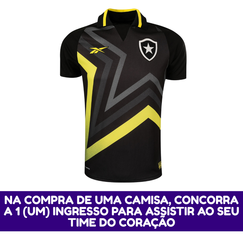 Camisa  Masculina Botafogo IV 2023/24 - Torcedor