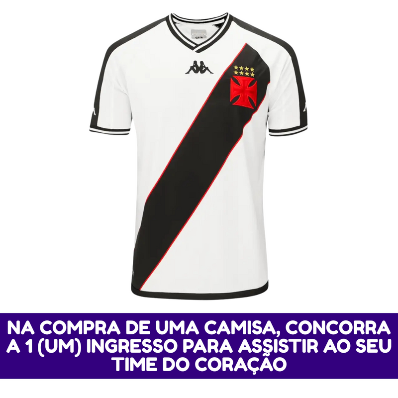 Camisa Masculina Vasco II 2024/25 - Torcedor