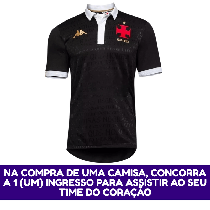 Camisa Masculina III Vasco 2023/24 - Torcedor