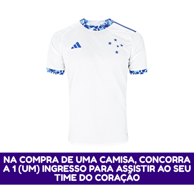 Camisa Masculina Cruzeiro II 2024/25 - Torcedor