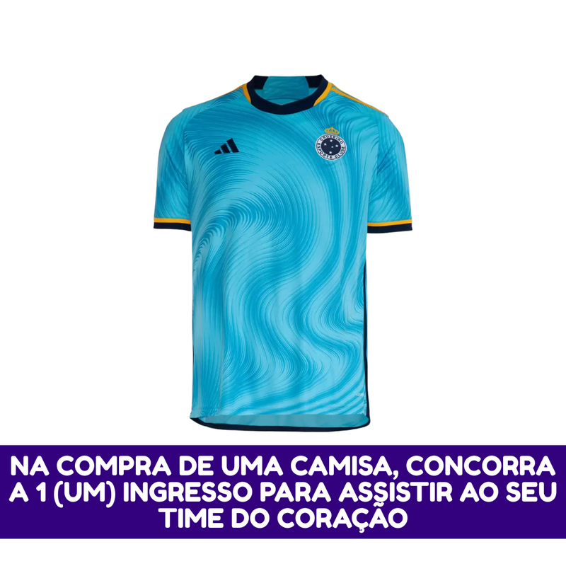 Camisa Masculina Cruzeiro Raposão III 2023/24 - Torcedor