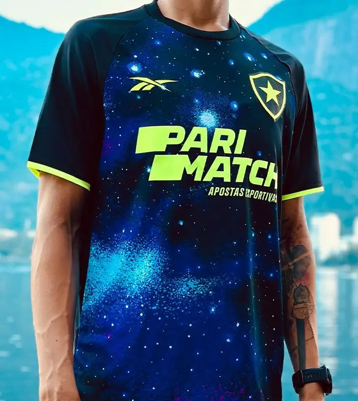 Camisa Masculina  Botafogo I 2024/25 - Pré Jogo