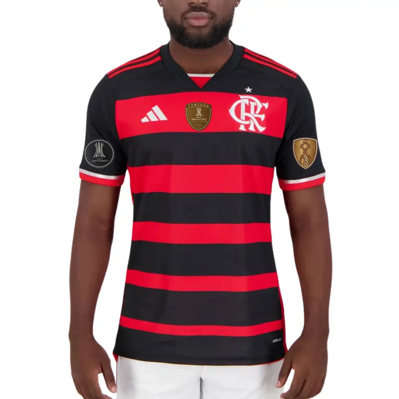 Camisa Masculina Flamengo I 2024/25 - Torcedor Lançamento