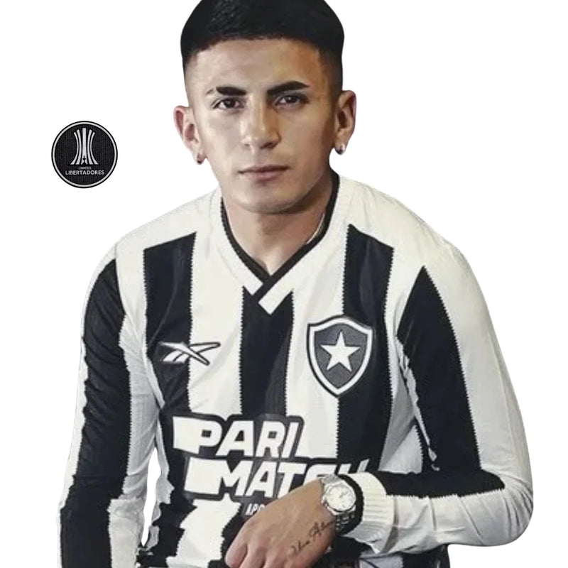 Camisa Botafogo Manga Longa Comemorativa 130 anos