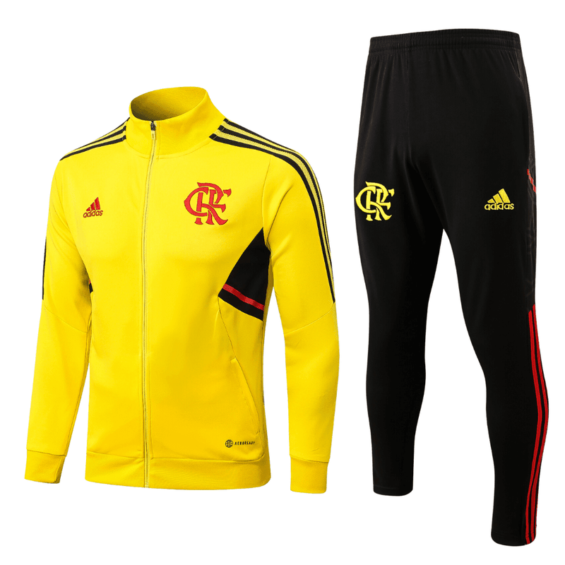 Conjunto de Frio Amarelo Flamengo - Bassaga Imports