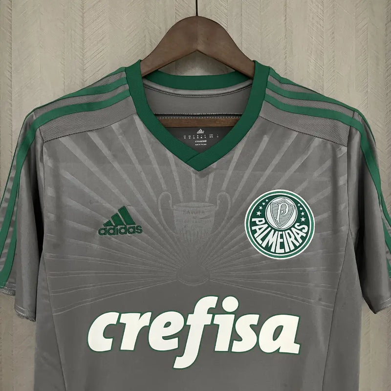 Camisa Retro Masculina Palmeiras 2016/17 Champions Edição Comemorativa