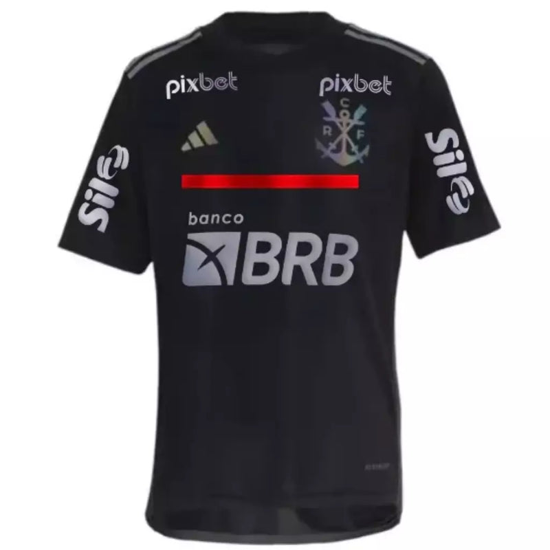 Camisa 3 Reflexiva Flamengo com Patrocínios 