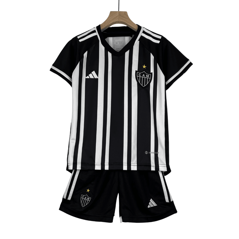 Conjunto infantil Atlético Mineiro 2023/24 - Lançamento - Bassaga Imports