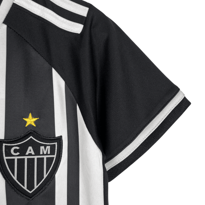 Conjunto infantil Atlético Mineiro 2023/24 - Lançamento - Bassaga Imports