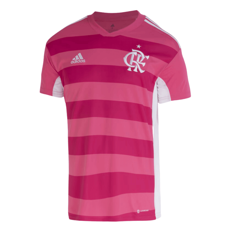 Camisa Masculina Flamengo Outubro Rosa 2022/23 - Torcedor