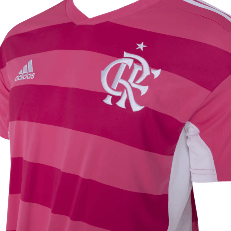 Camisa Masculina Flamengo Outubro Rosa 2022/23 - Torcedor