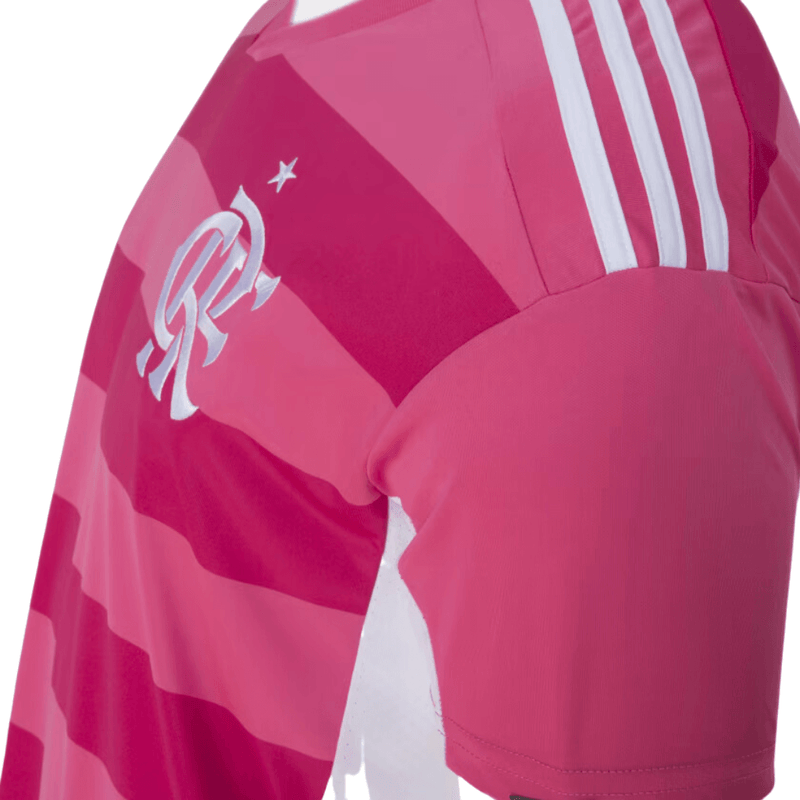 Camisa Masculina Flamengo Outubro Rosa 2022/23 - Torcedor