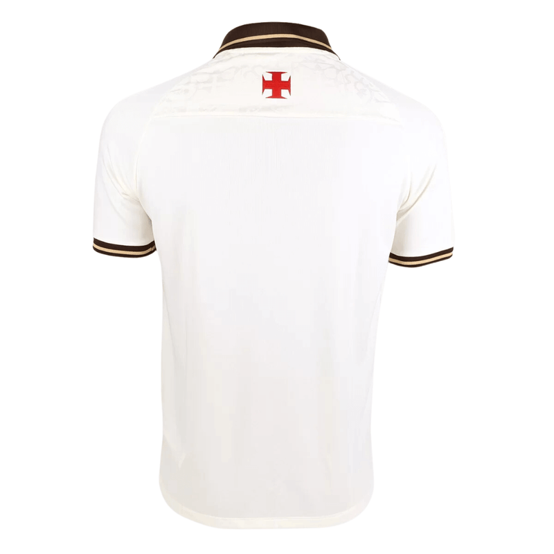 Camisa Vasco da Gama III Creme Masculino - Torcedor 2022/23 - Bassaga Imports